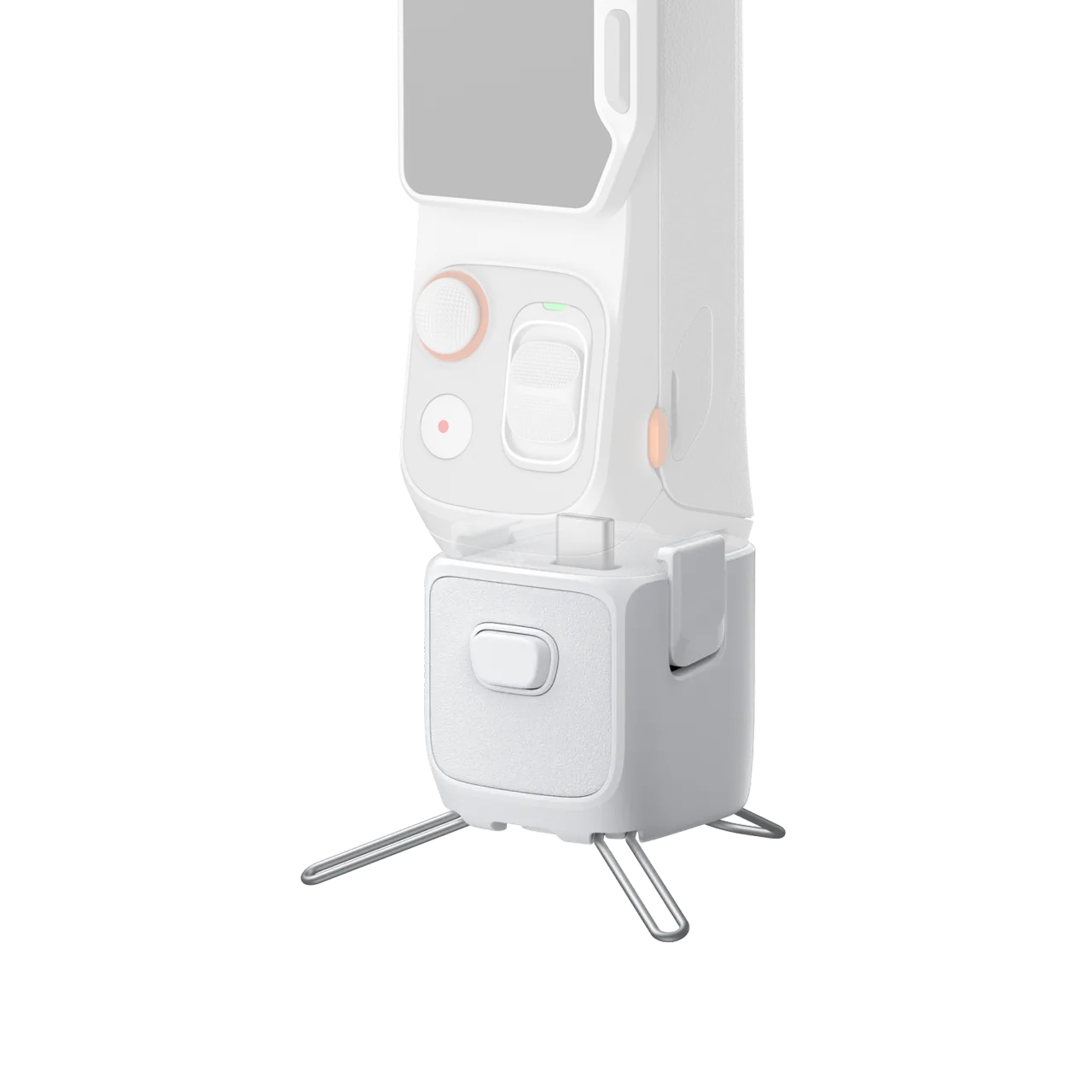 1/4" Thread Handle for Insta360 Luna Series (White)