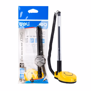 Deli Q50-BK Daily Desk Gel Ink Pen with Stand 0.7 mm INK Black
