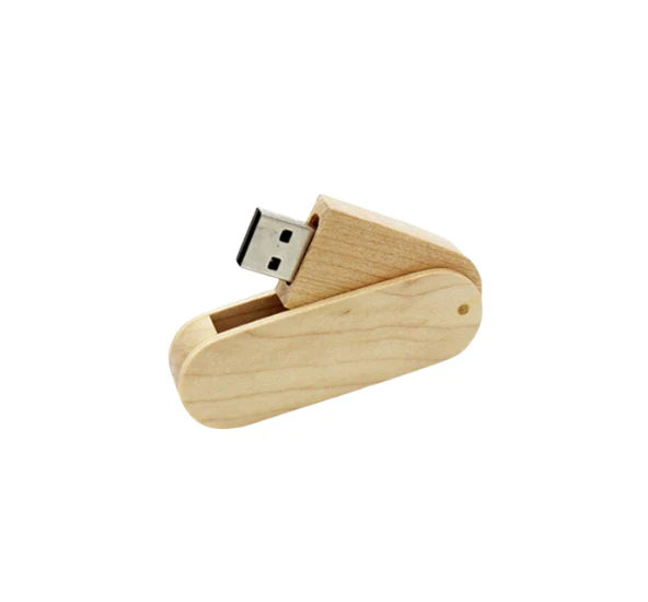 Wooden Pendrive 32 GB - Swivel
