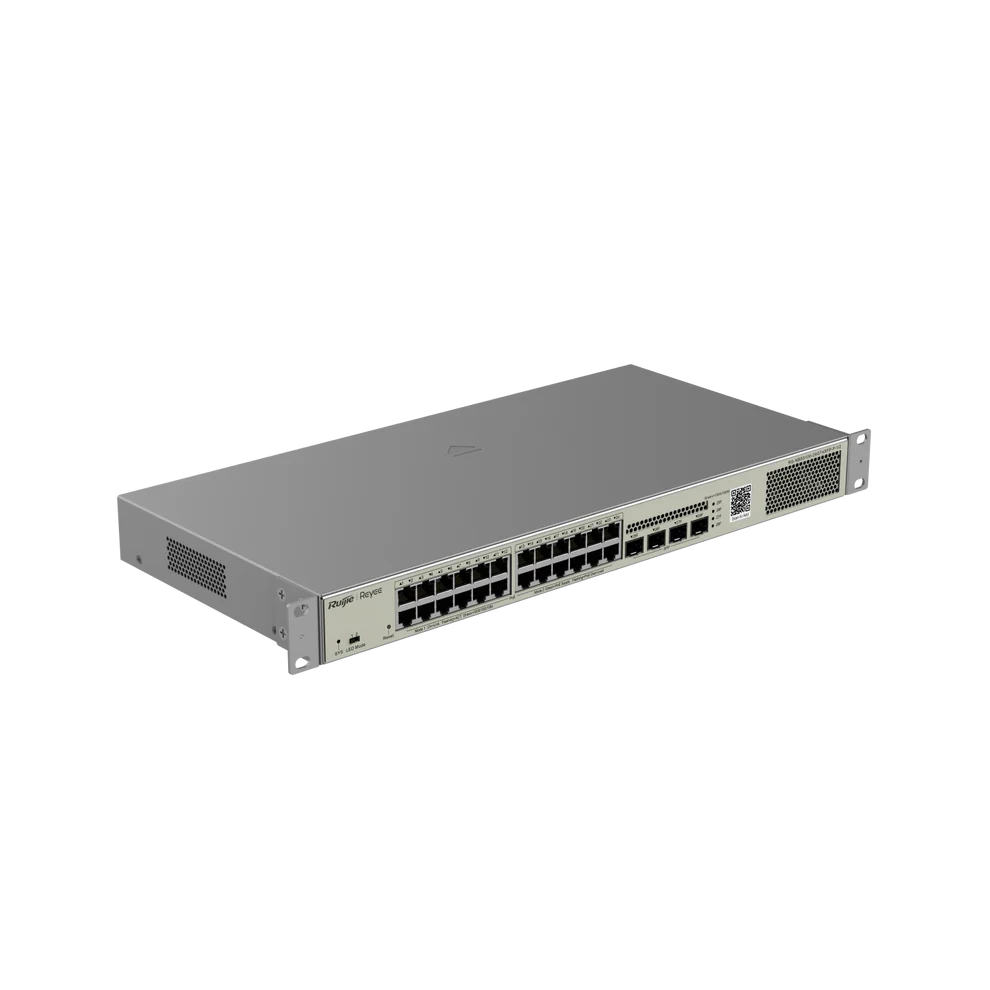 RG-NBS3100-24GT4SFP-P-V2, 28-Port Gigabit Layer 2 Cloud Managed PoE Switch 2